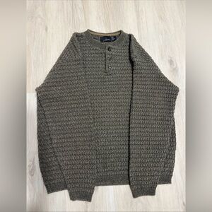 Men’s Grandpacore Vintage Bill Blass Sweater Brown Size XL